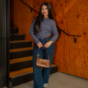 Warm Sugar Knit Cardigan (Dusty Navy)
