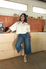 Ava Denim Top