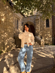 Lovely Cardigan (Oat)