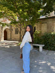 Golden Heart Shrug (Ivory)