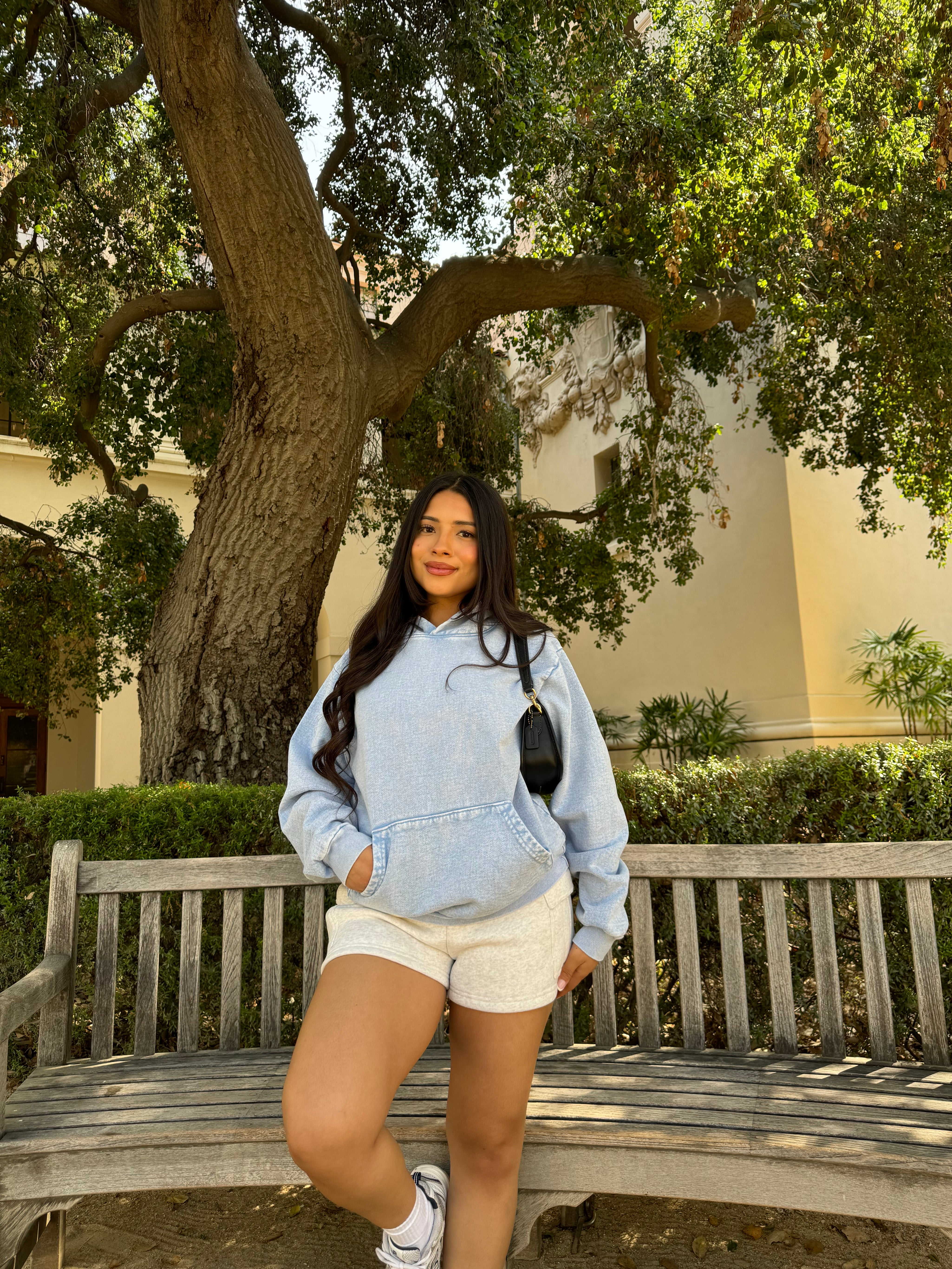Sweetest Thing Hoodie (Light Wash Blue)