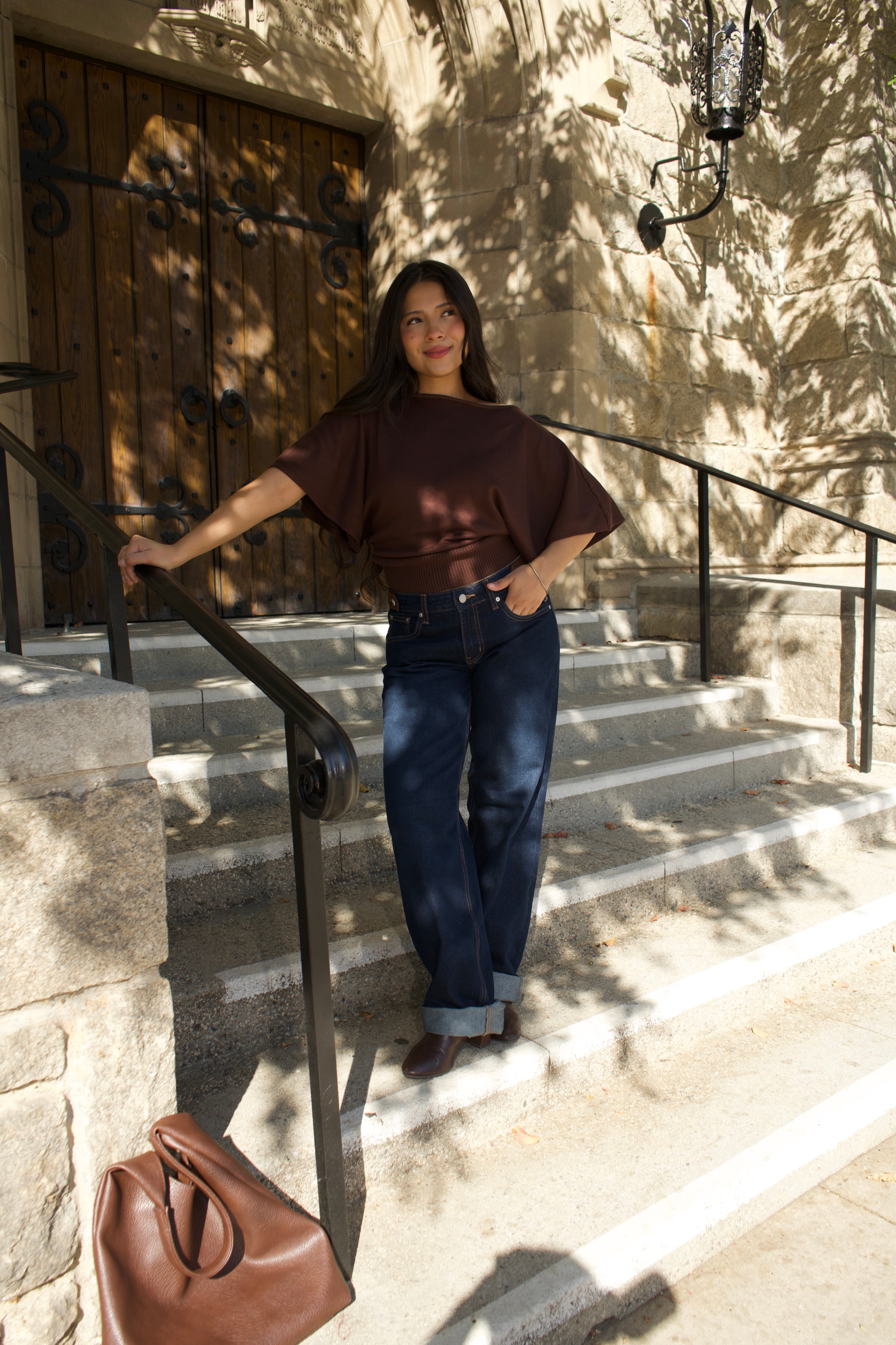 Amber Top (Brown)