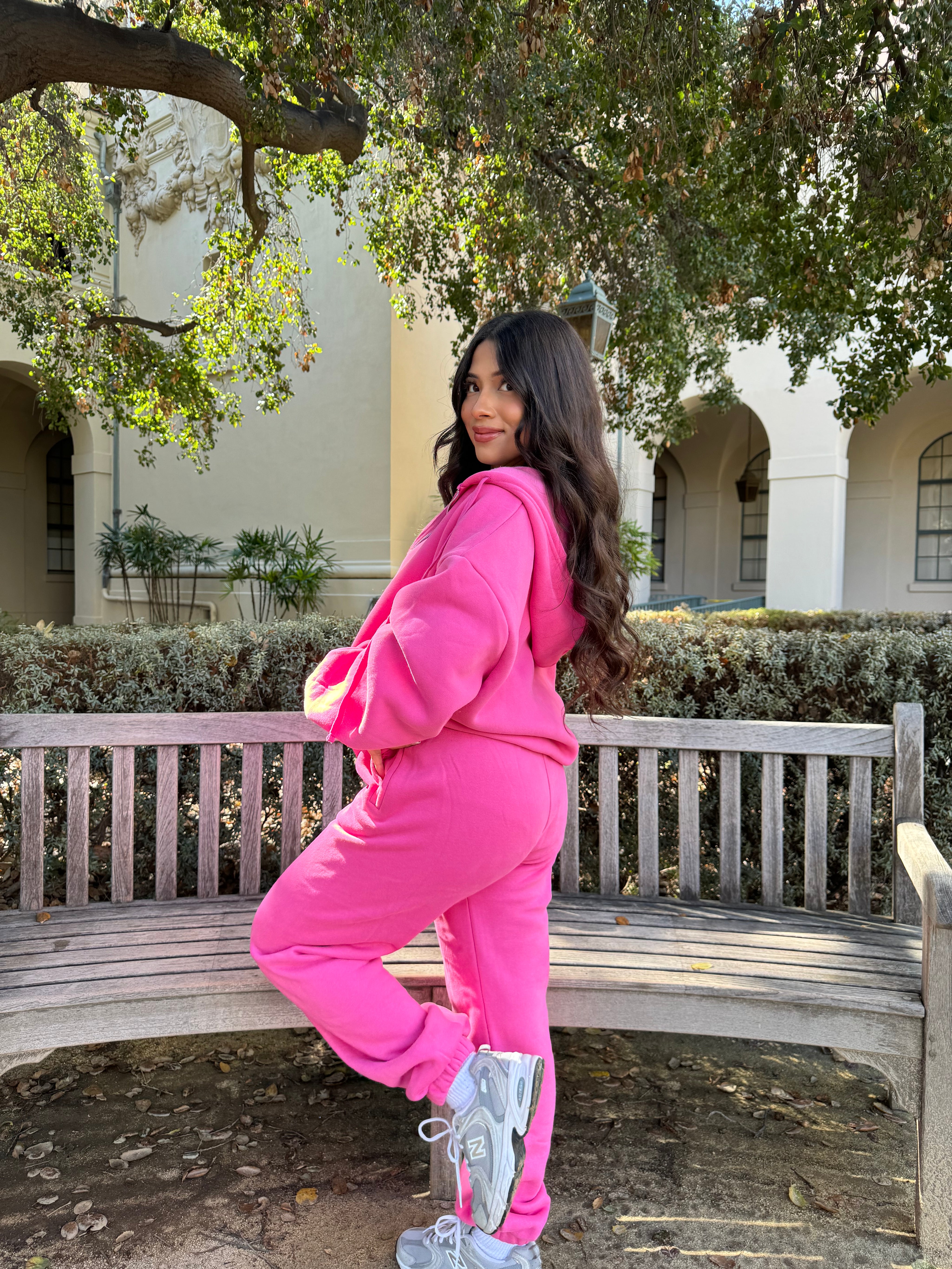 Simple Things Sweatpants (Fuchsia)