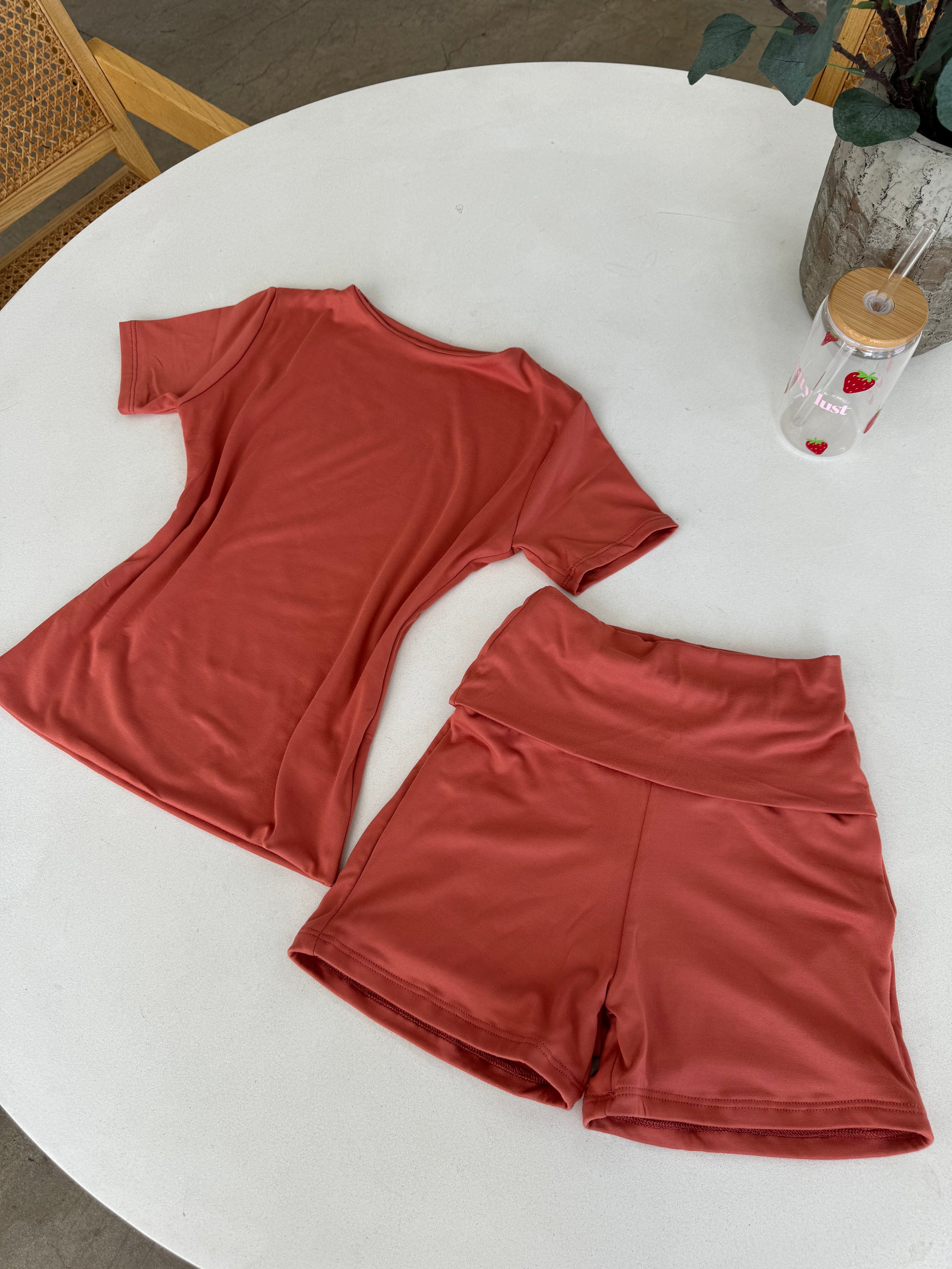 Luna Butter Set (Terracotta)