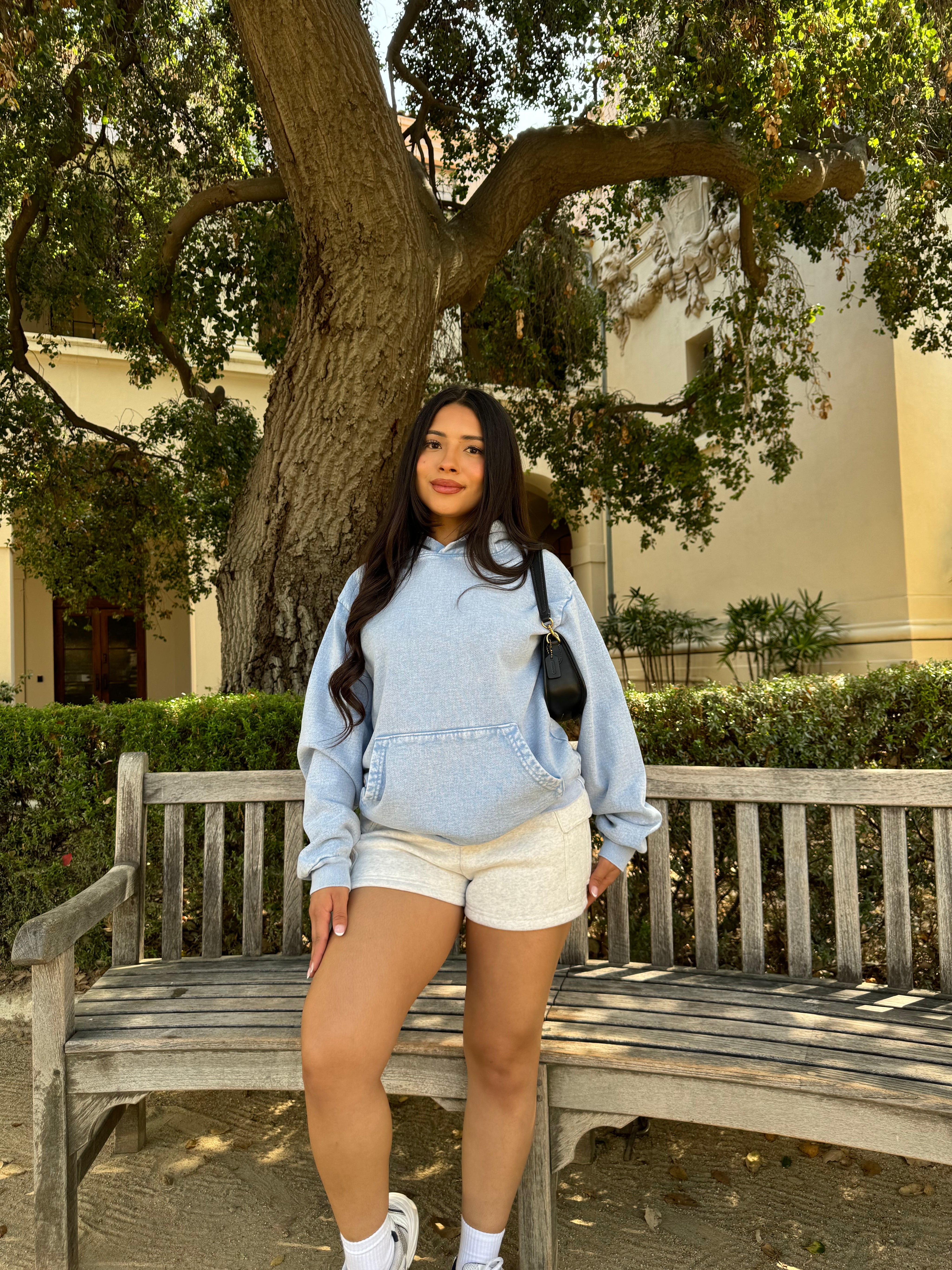 Sweetest Thing Hoodie (Light Wash Blue)