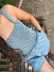 Weekend Denim Romper