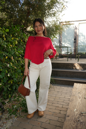 Sunbeam Poncho (Red)