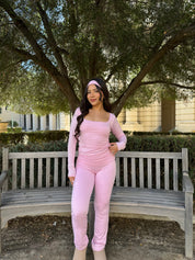 Ballerina Double Layered Set (Light Pink)