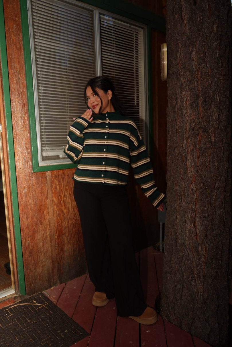 After Class Cardigan (Green)