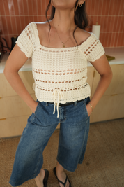 Wildflower Crochet Top