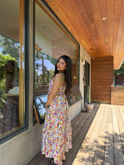 Sunset Flower Dress