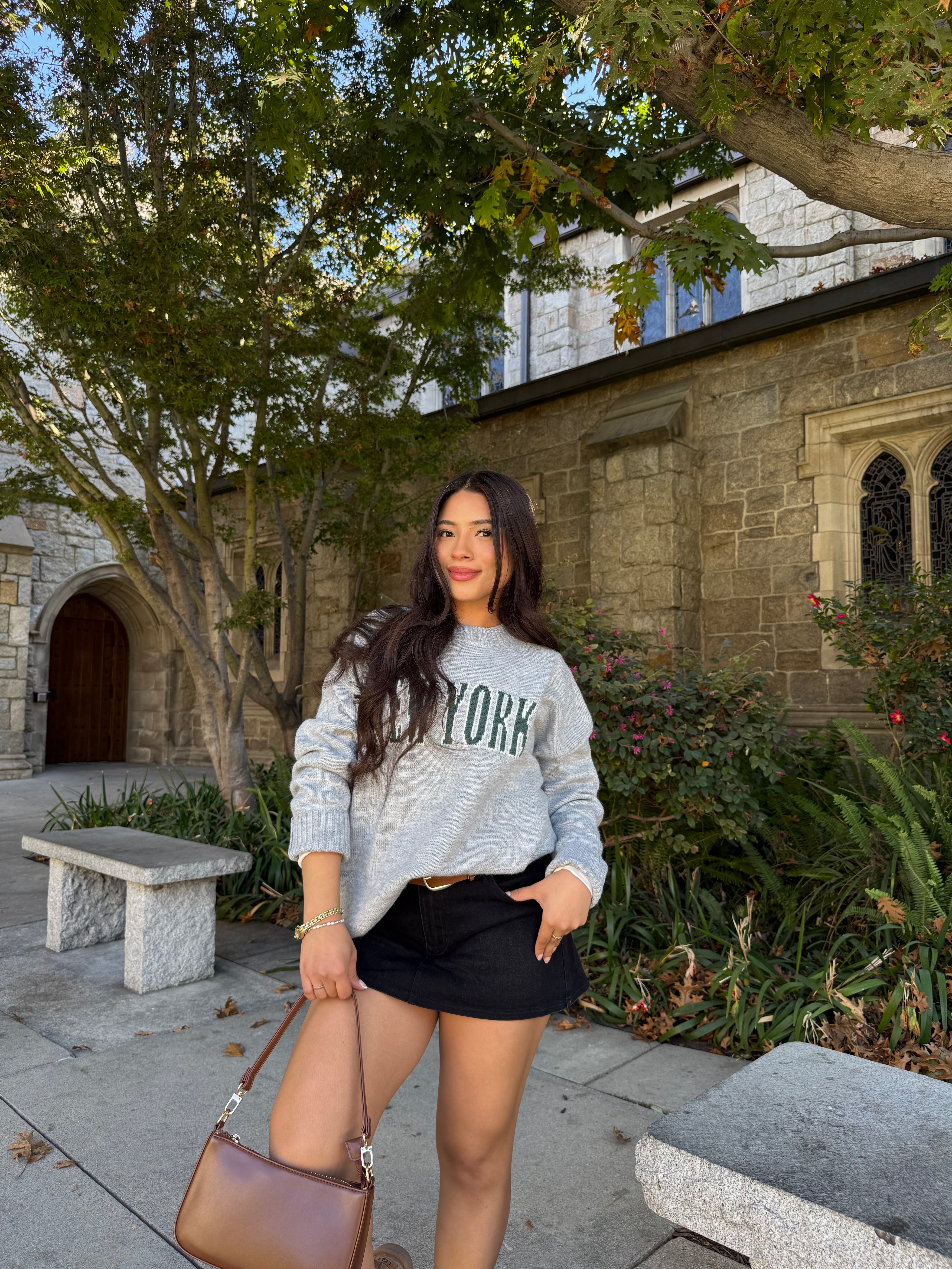 New York Knit Sweaters (Grey)