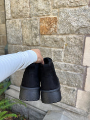 Snugg Ultra Mini Platform Boots (Onyx)