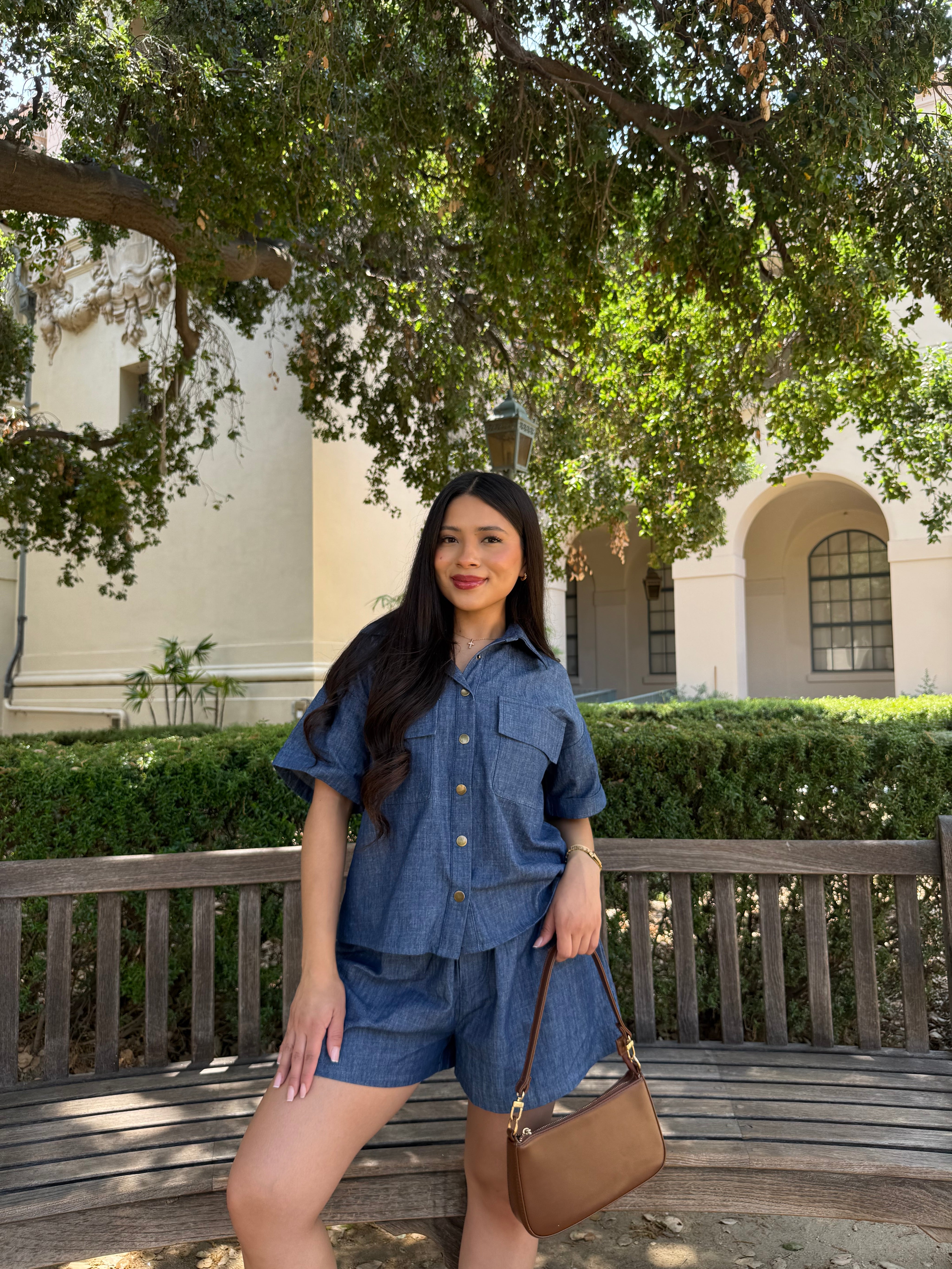 Soft Hour Denim Set