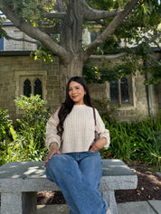 Dreamy Cable Knit (Ivory)