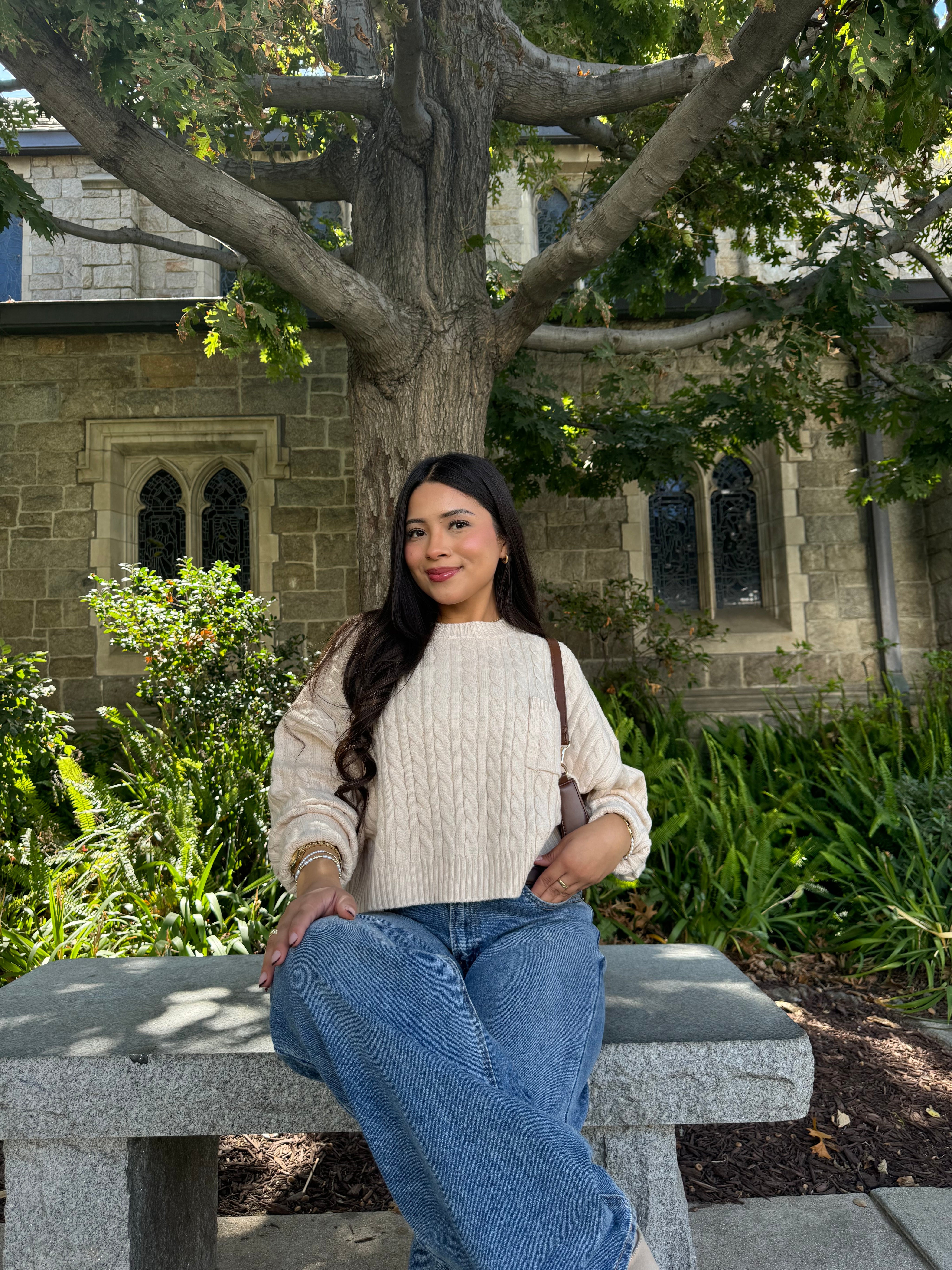 Dreamy Cable Knit (Ivory)
