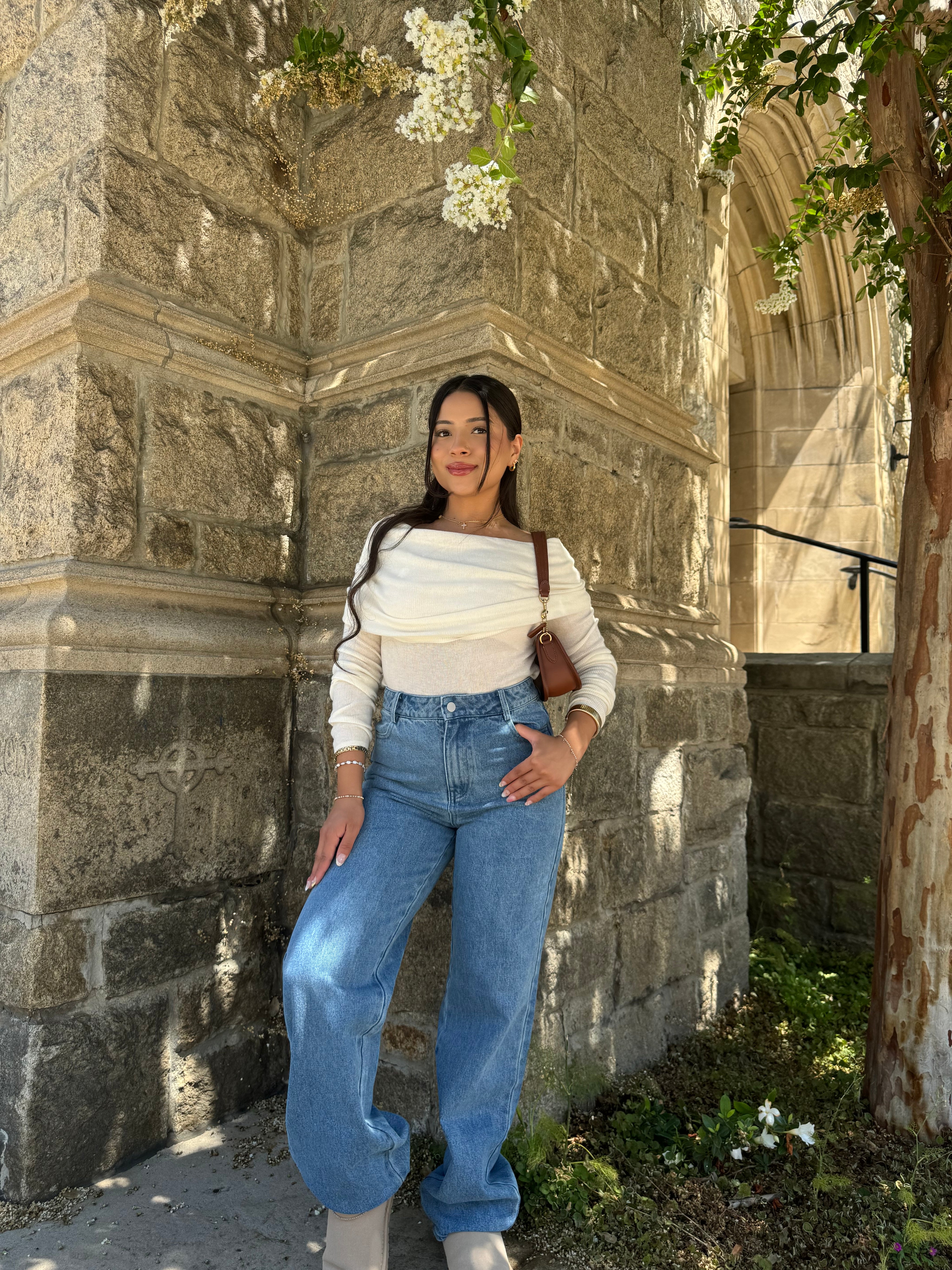 Day Dreams Off The Shoulder Sweater