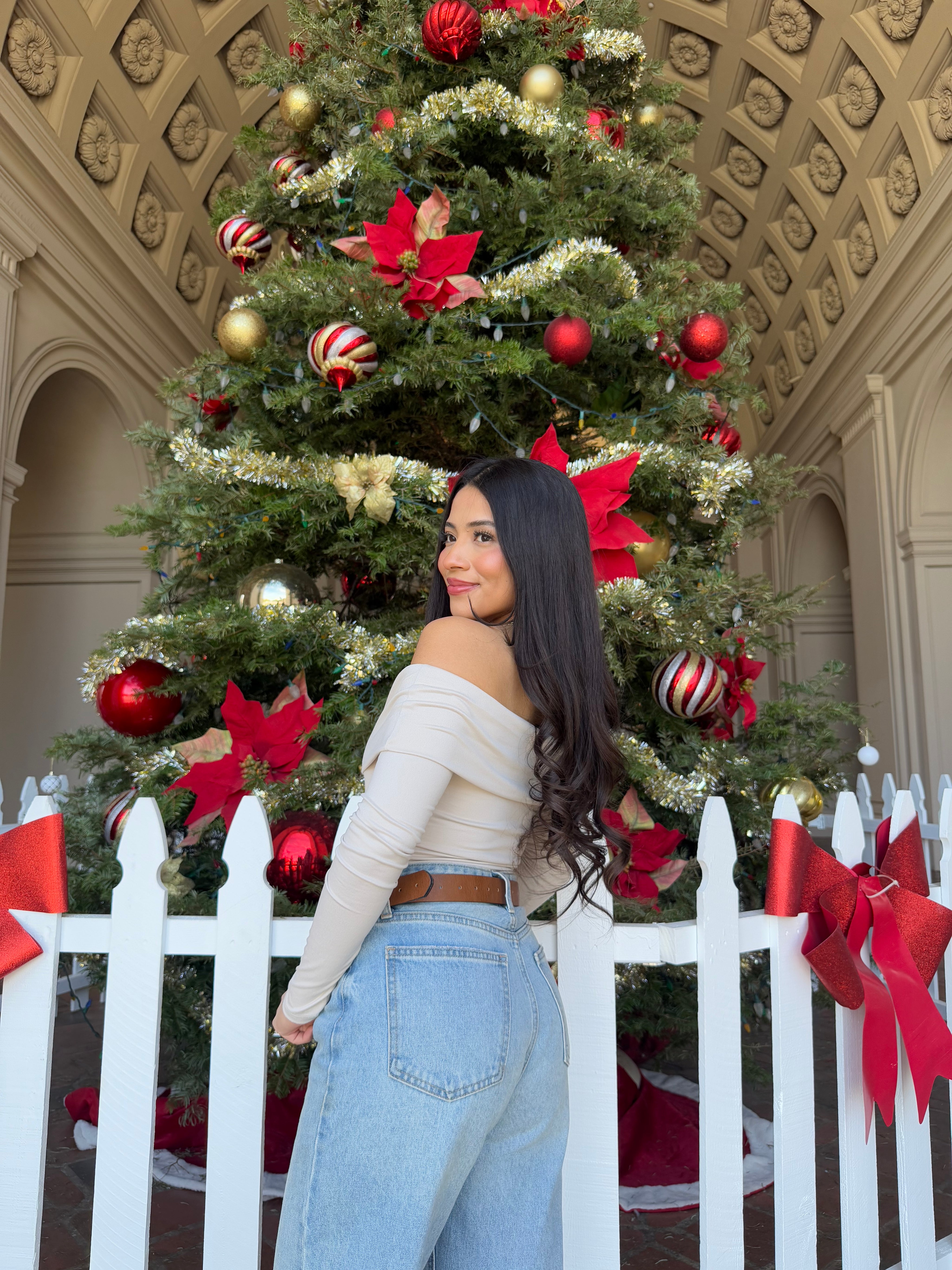 Butter Off the Shoulder Long Sleeve (Oat)