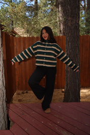 After Class Cardigan (Green)