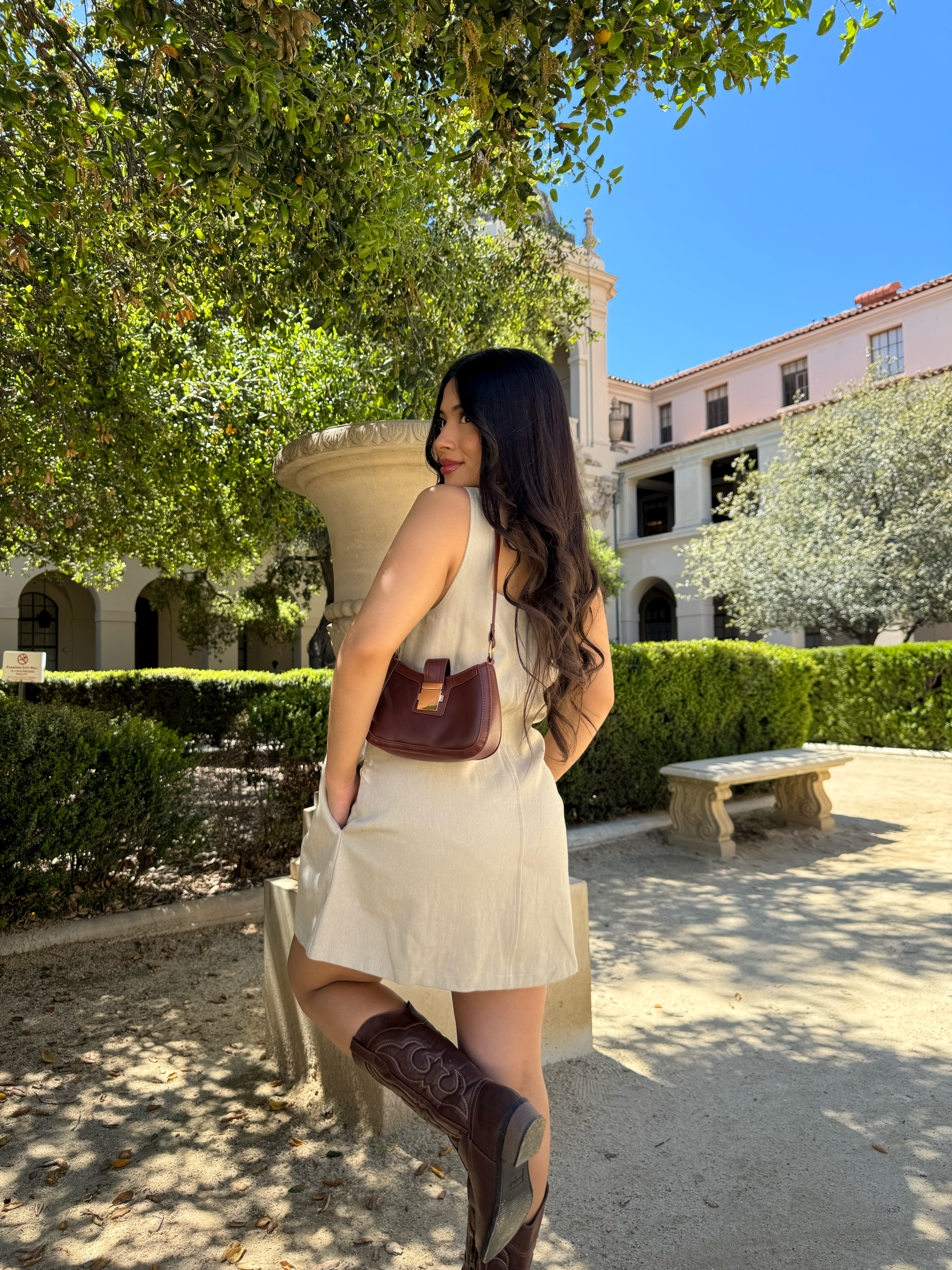 Eternal Sunshine Denim Dress
