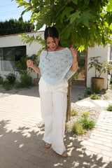 Playa Poncho (Light Blue)