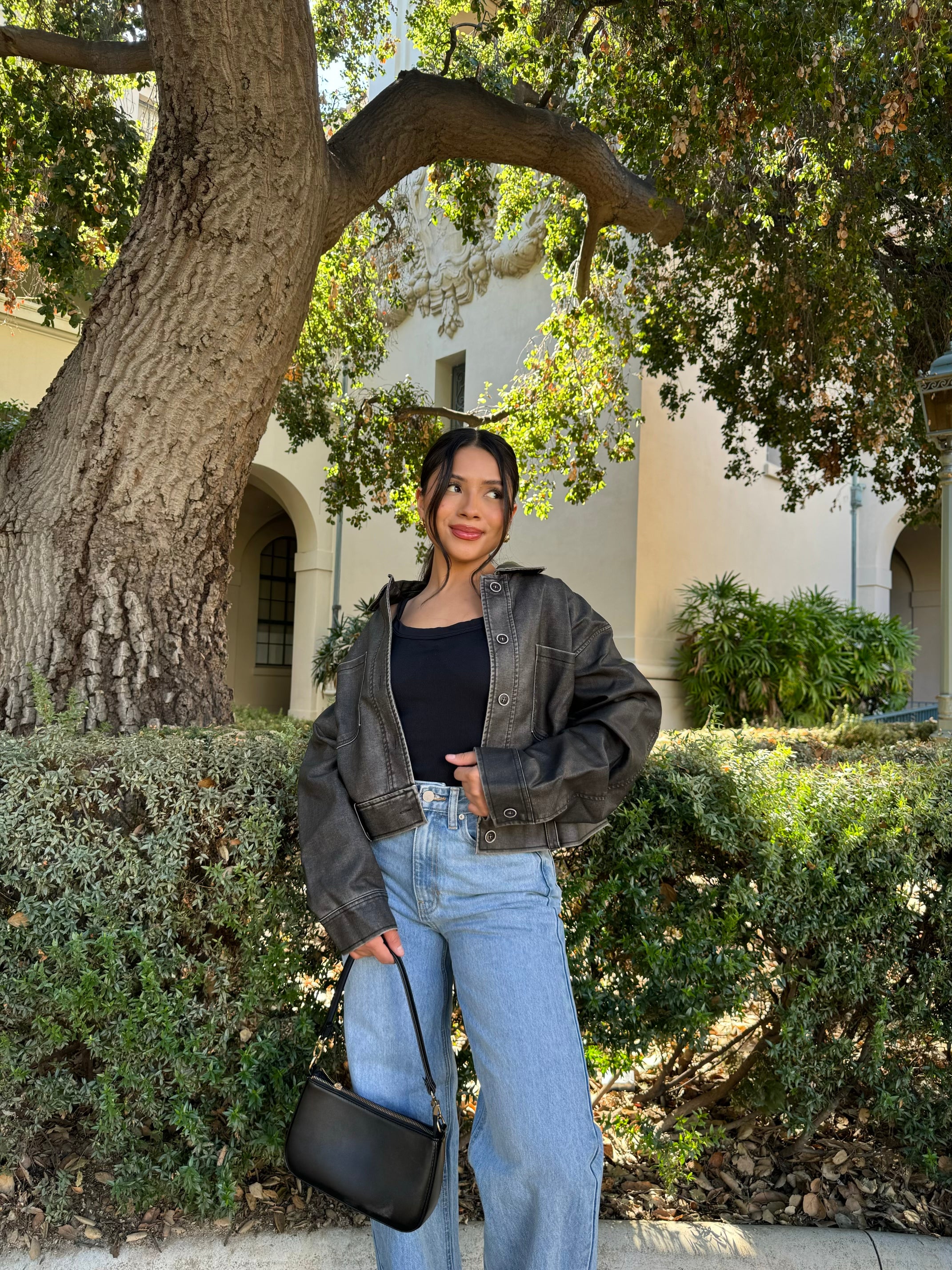 Autumn Breeze Leather Jacket