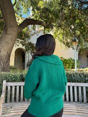 Brown Sugar Oversized Knit (Hunter)