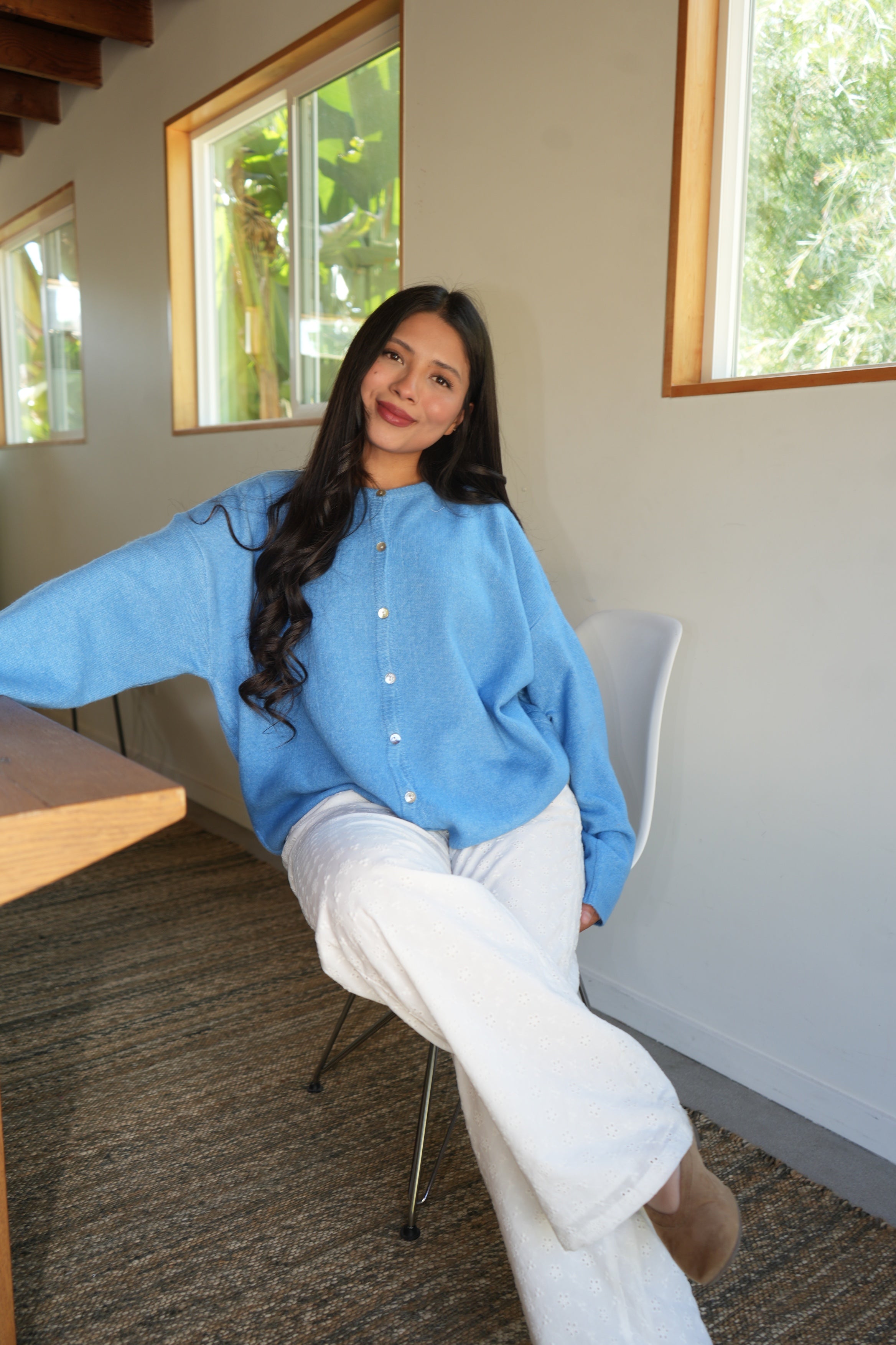 Jules Cardigan (Blue)