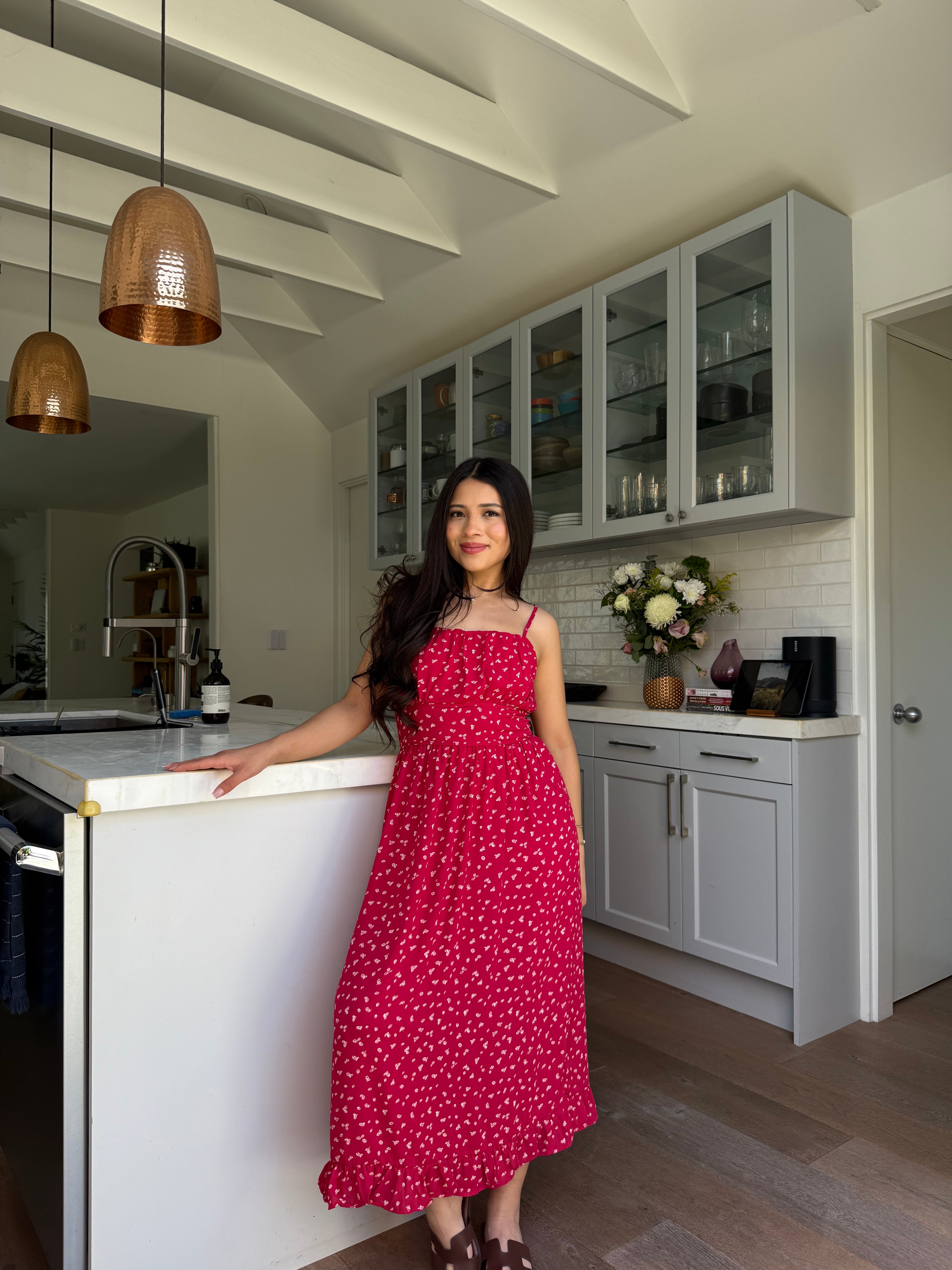 Strawberry Sunset Dress