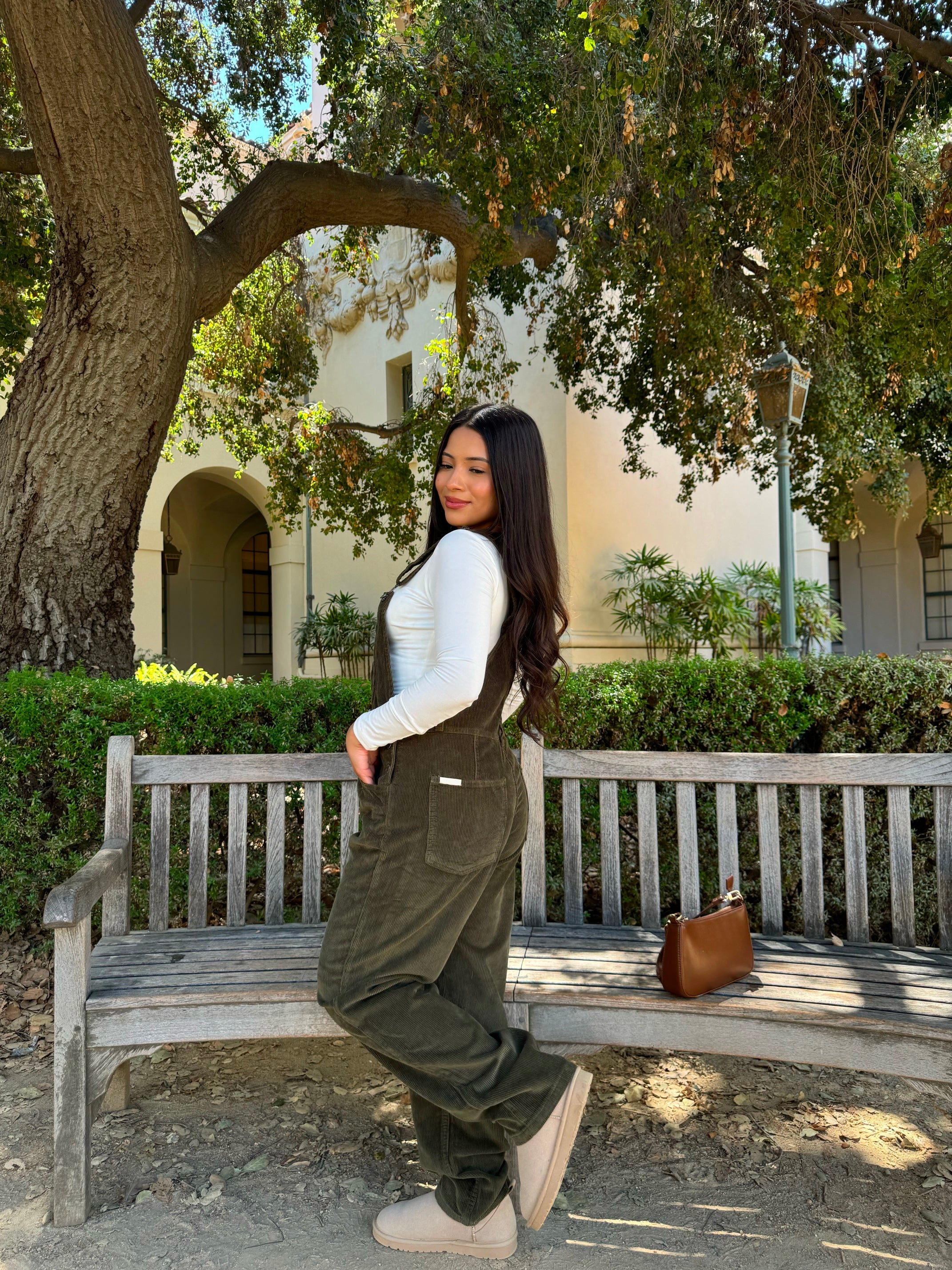 Rory Overalls (Olive)