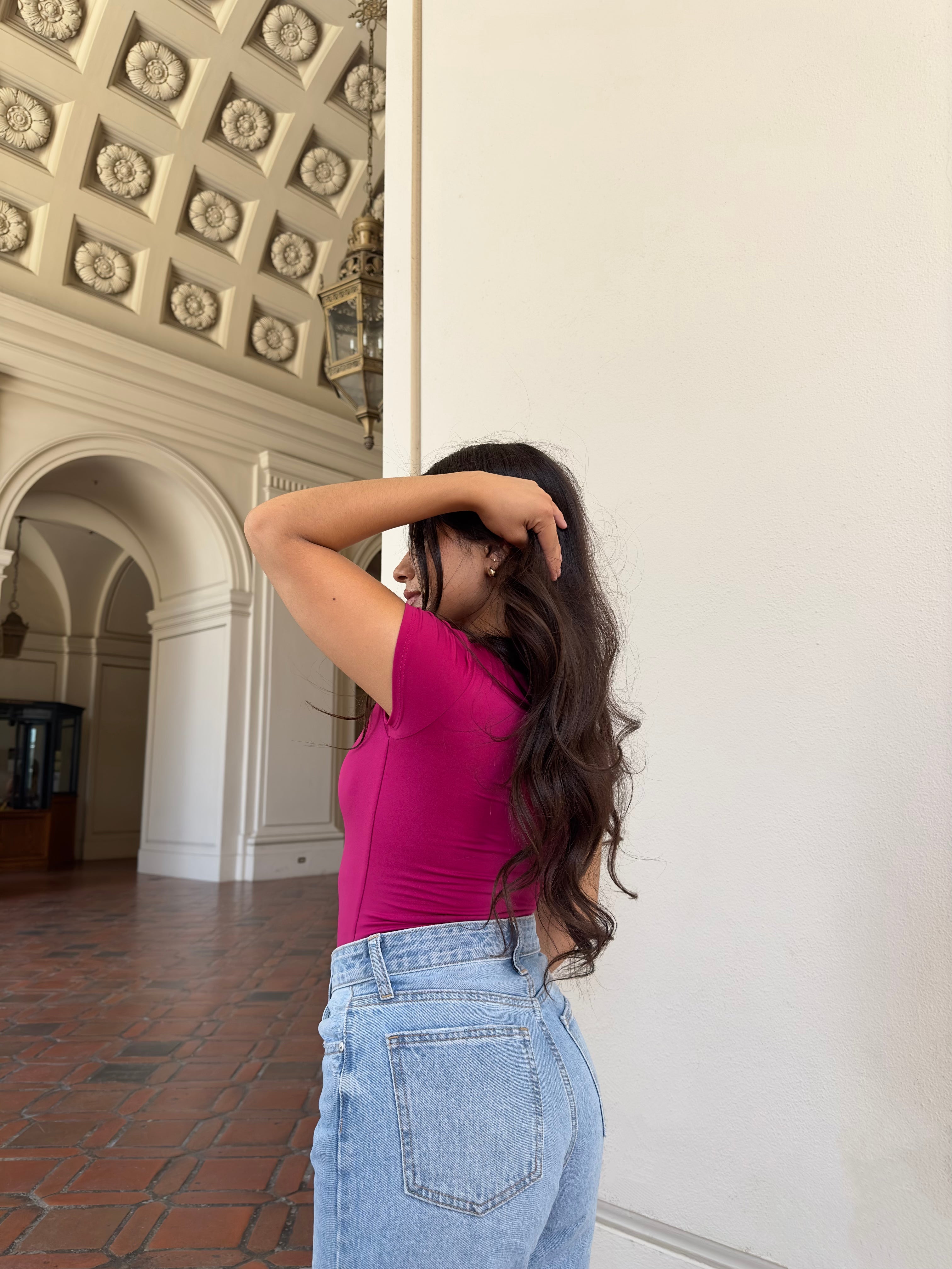 Butter Short Sleeve (Magenta)