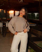 Latte Cardigan (Grey)