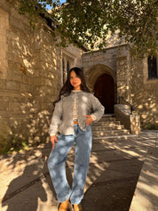 Lovely Cardigan (Heather Grey)