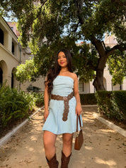 Charmed Denim Tube Dress