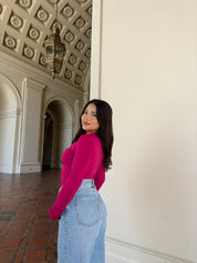 Butter Long Sleeve (Magenta)