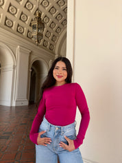 Butter Long Sleeve (Magenta)