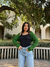Sweetheart Cardigan (Pine Green)