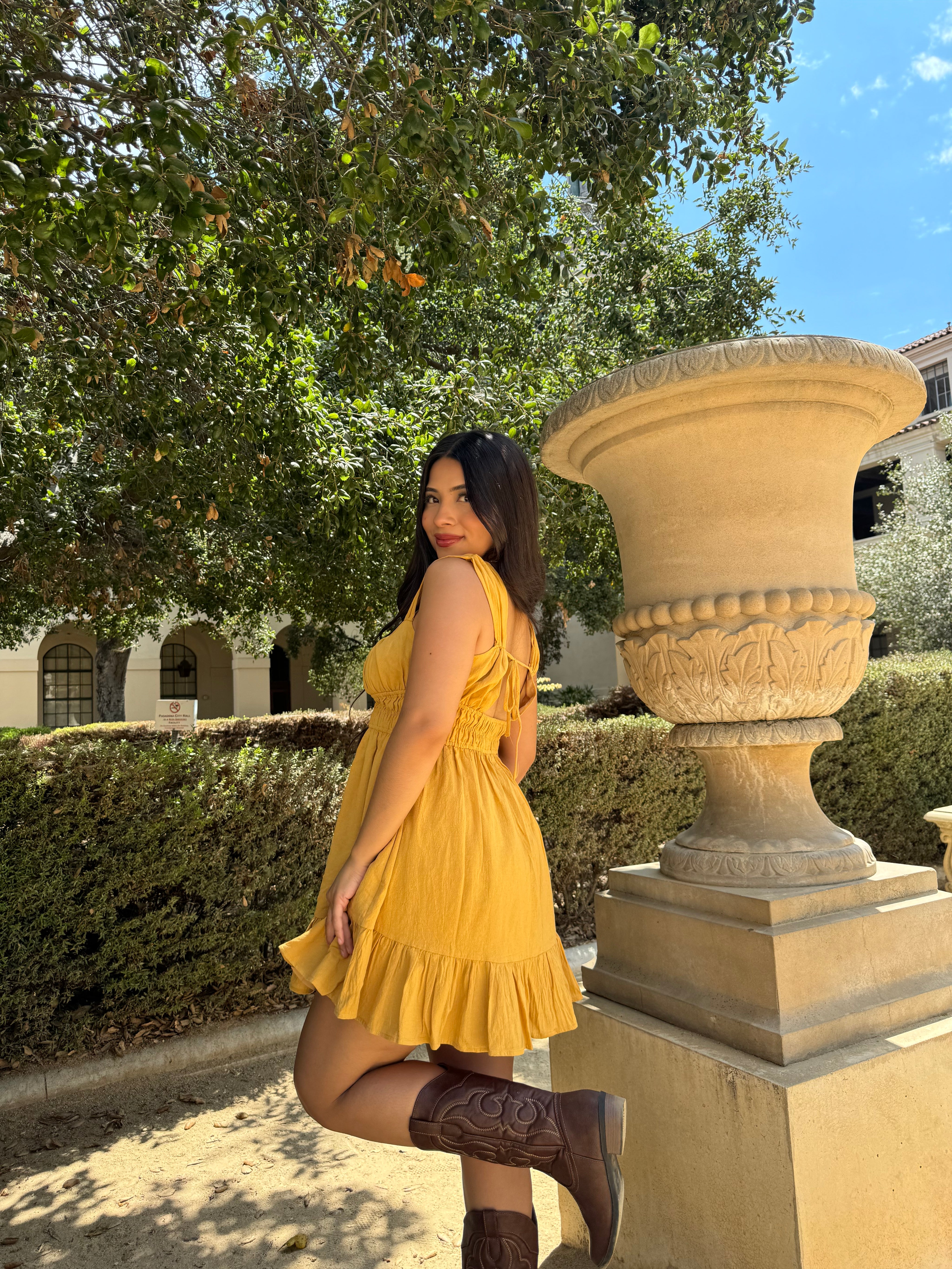 Darling Dress (Sunflower)