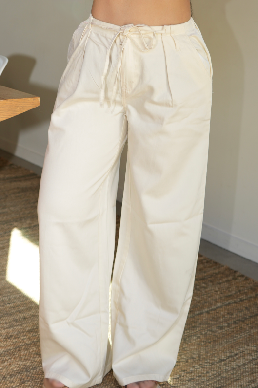 Beach House Pant (Cream)