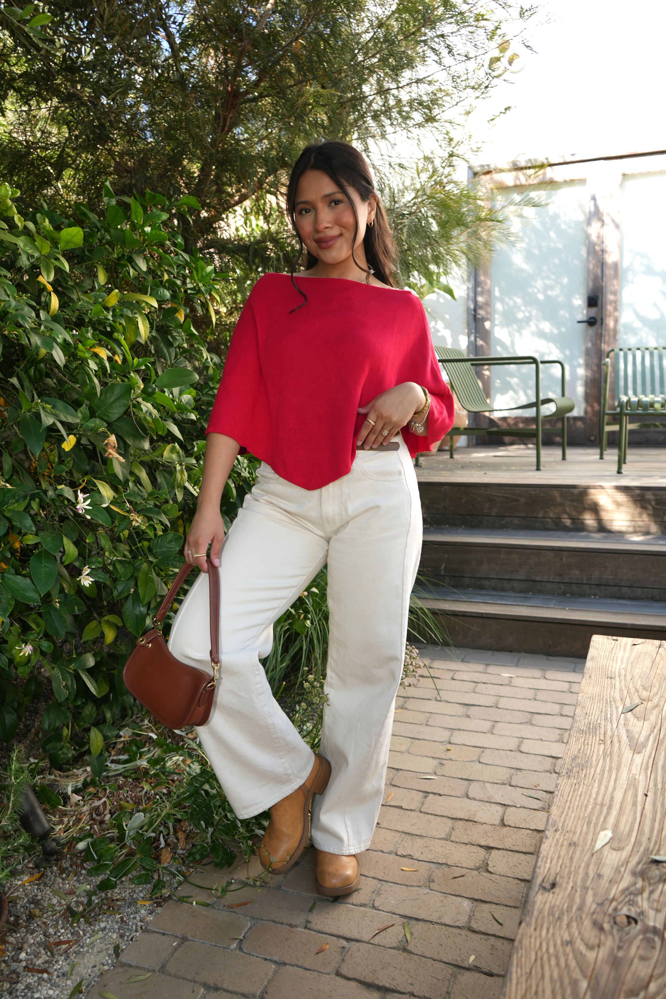 Sunbeam Poncho (Red)