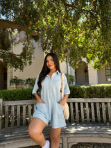 Maribel Romper (Baby Blue)