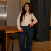 Warm Sugar Knit Cardigan (Whip Cream)