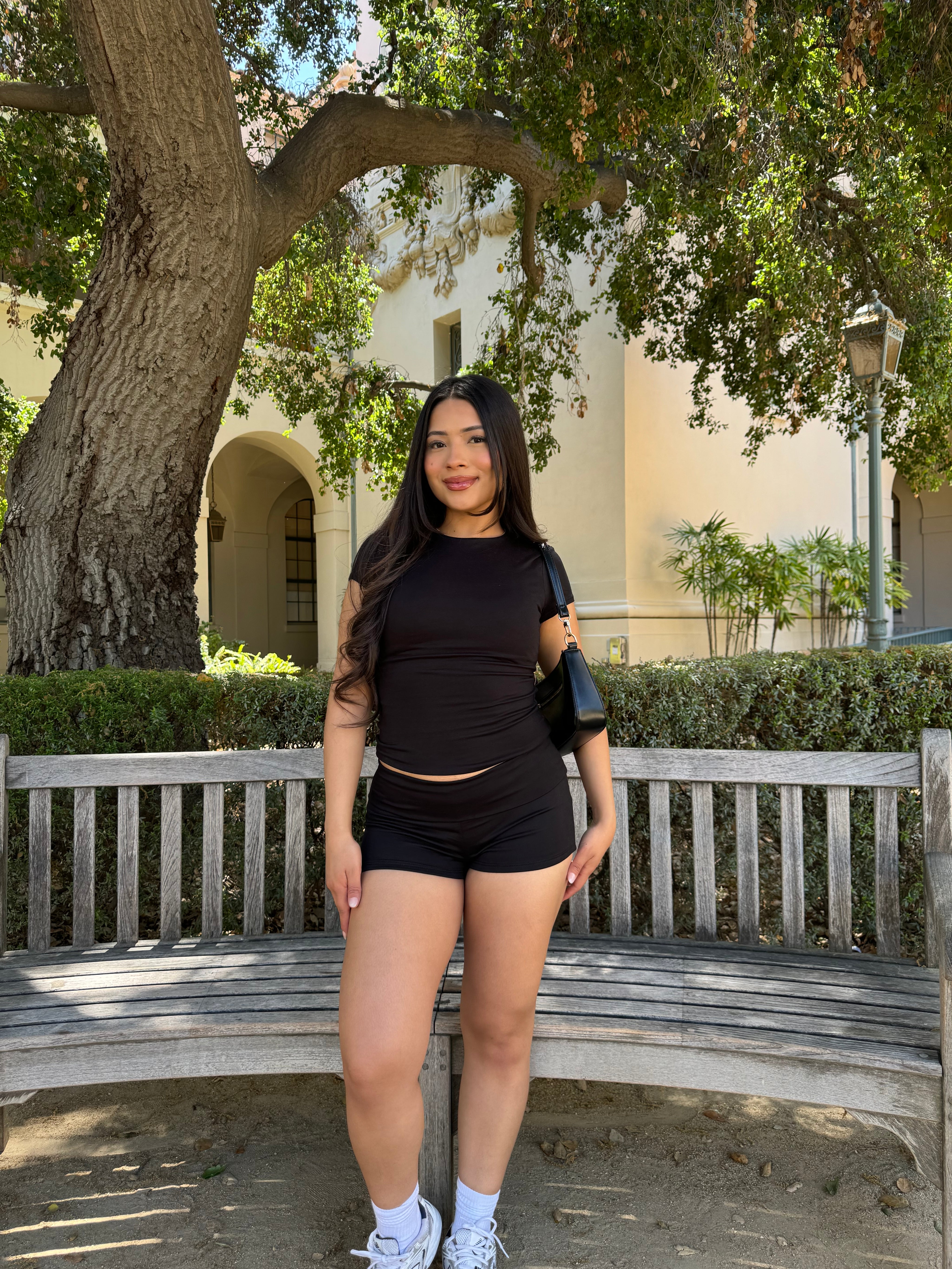 Lust Butter Short Set (Black)