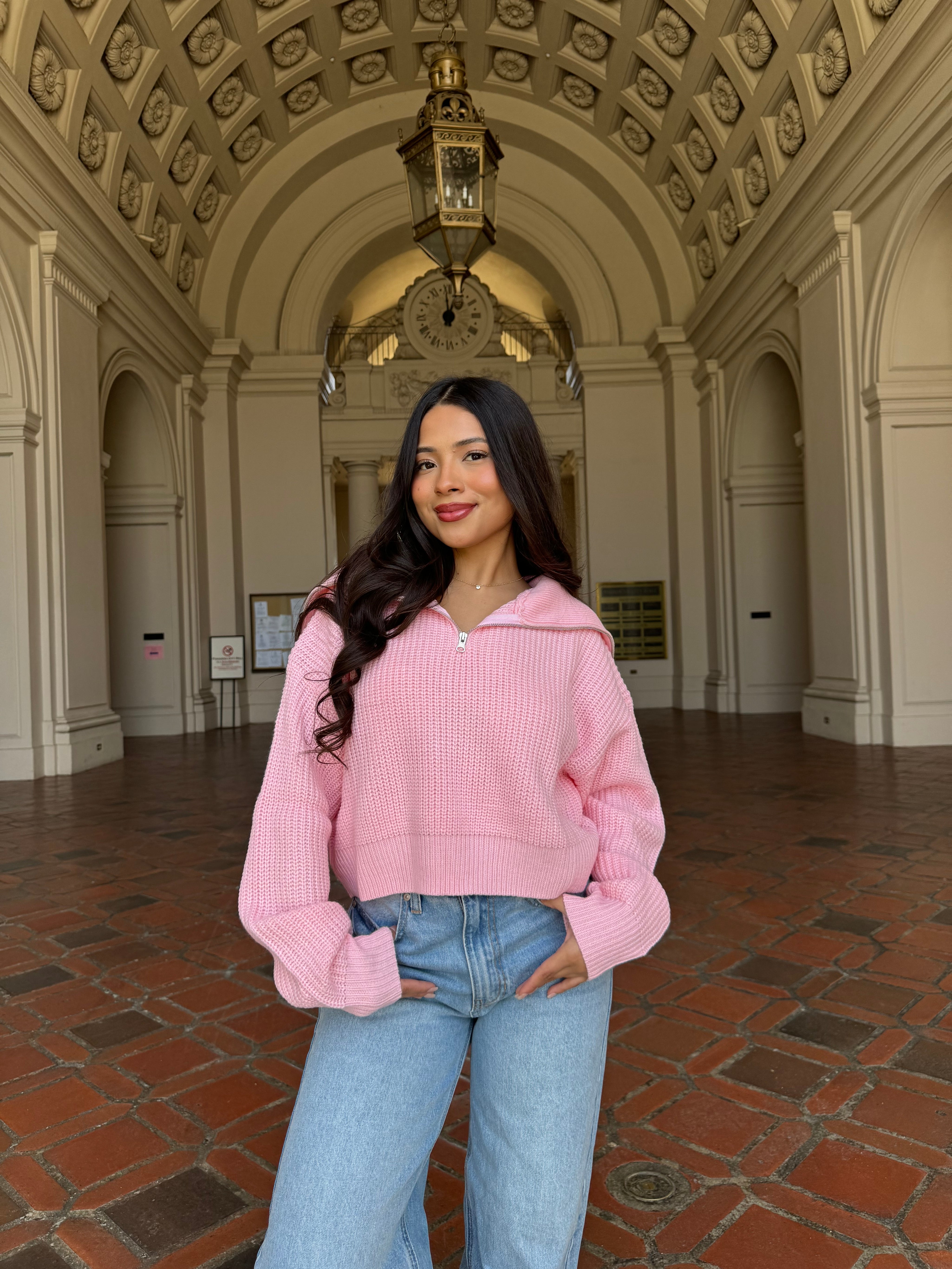 Strawberry Milk Knit Sweater