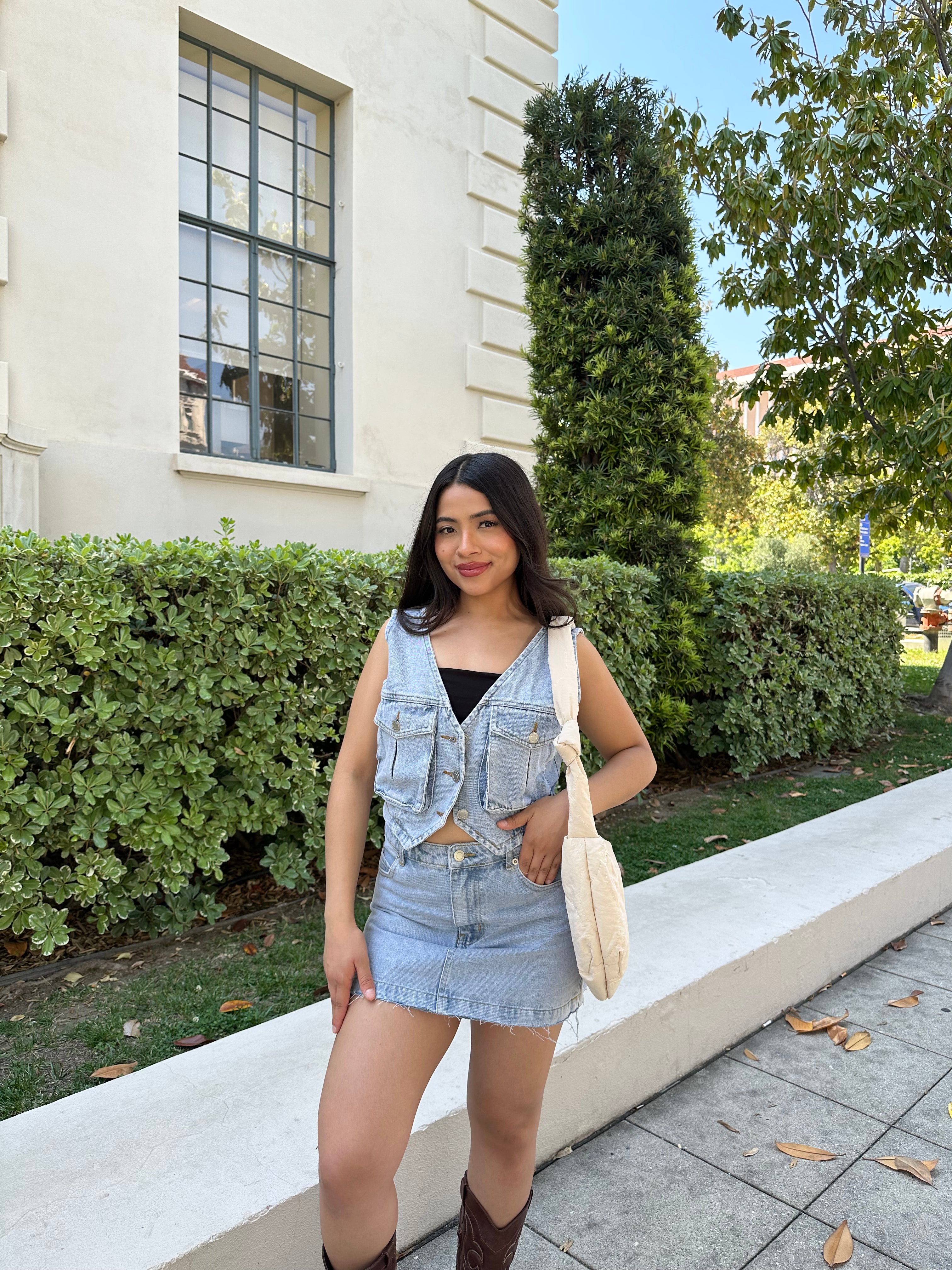 Light Denim Vest