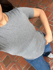 Butter Short Sleeve (Heather Grey)