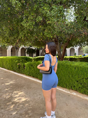 Sunbathed Jumpsuit(Mineral Steel)