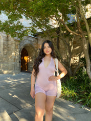 Teddy Jumpsuit (dusty pink)