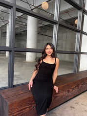 Heartbreaker Maxi Dress (Onyx)