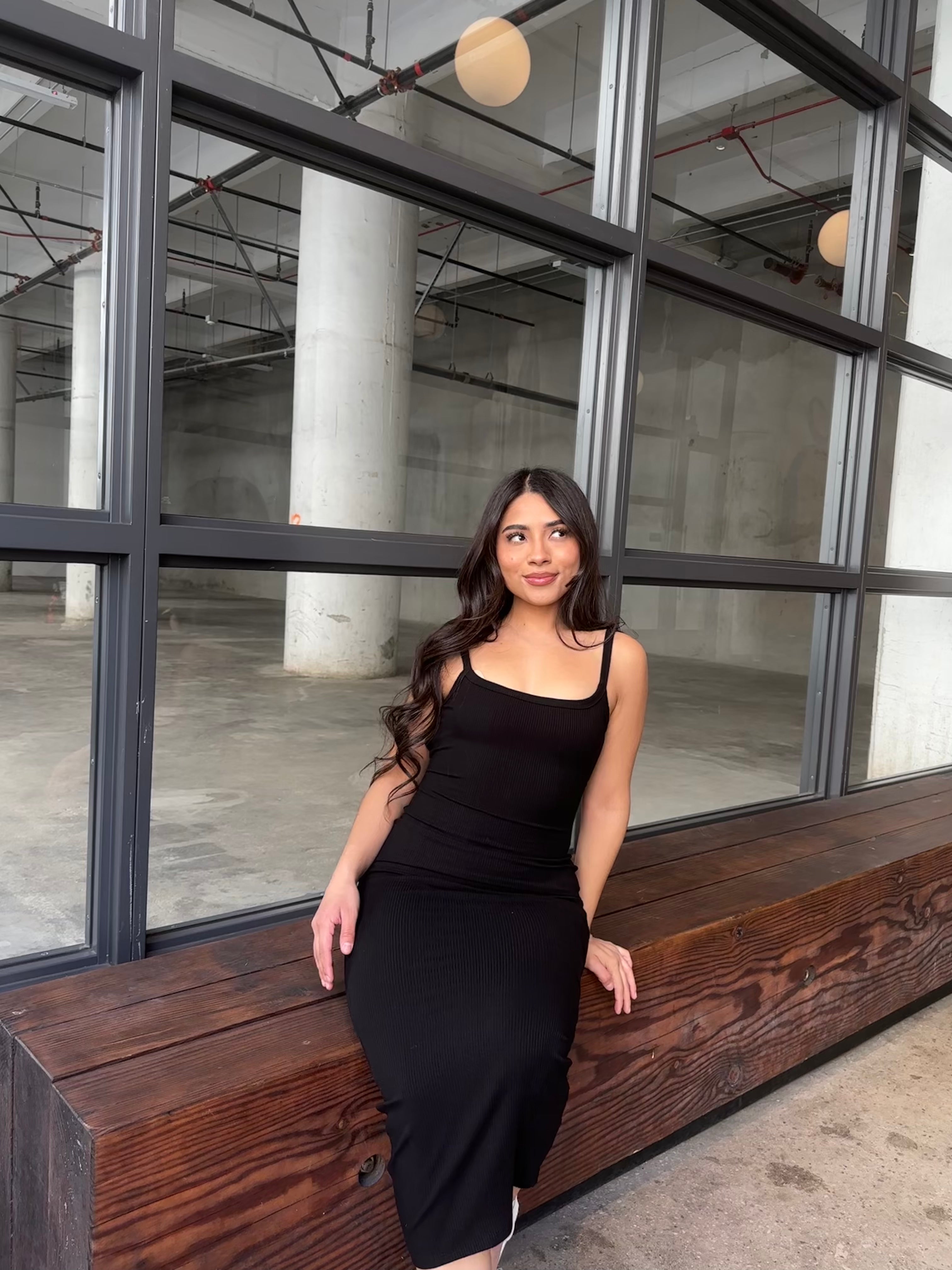 Heartbreaker Maxi Dress (Onyx)